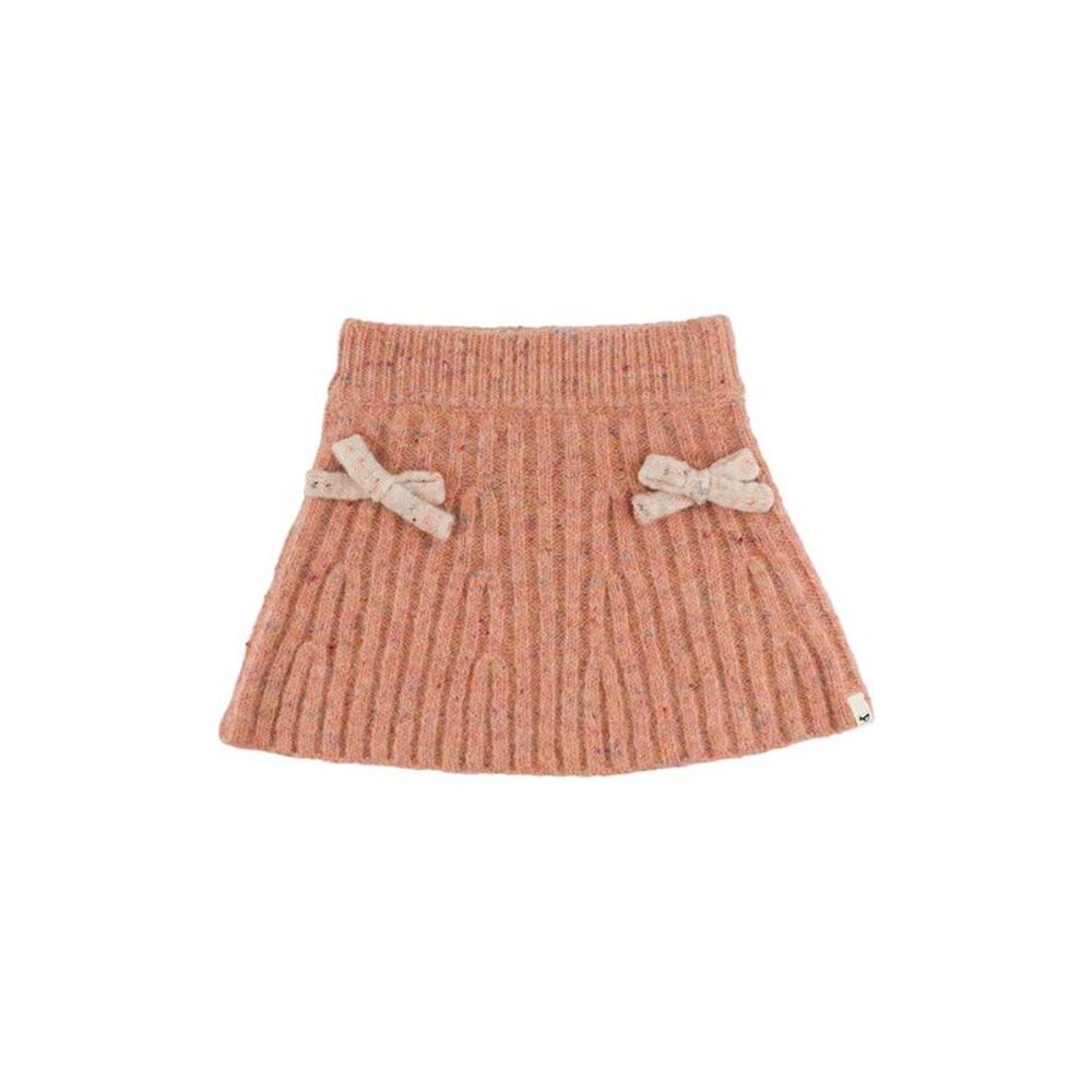 Oh Baby! Girls  Bows Speckled Knitted Flare Skirt